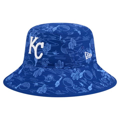 Men's New Era  Royal Kansas City Royals 2025 Spring Training All Over Print Bucket Hat