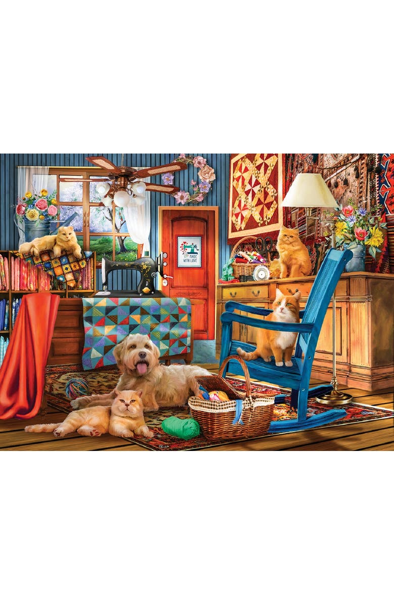 Sunsout Made with Love 300 piece Jigsaw Puzzle for Adults, Alternate, color, Multicolor