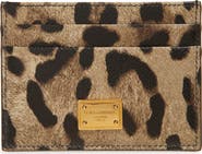 Dolce&Gabbana Sicilian Street Leather Card Case