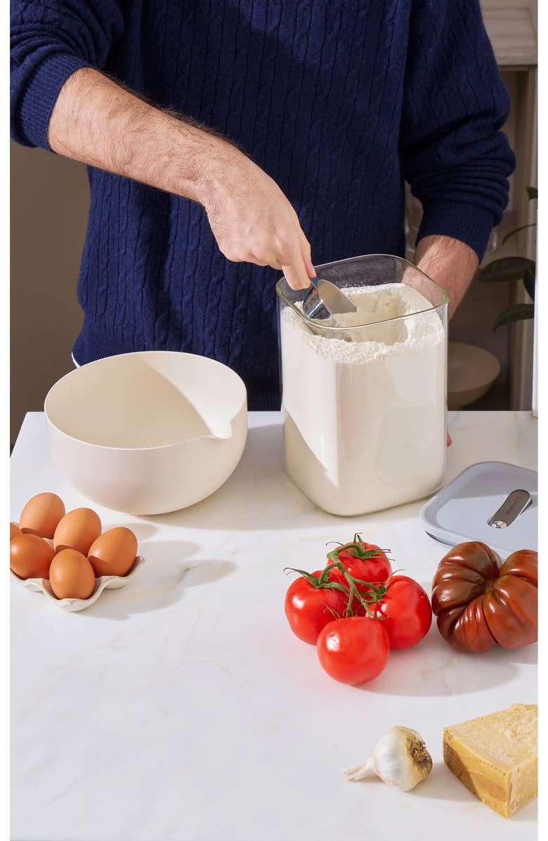 CARAWAY Large 4-Quart Airtight Storage Container, Alternate, color, Gray