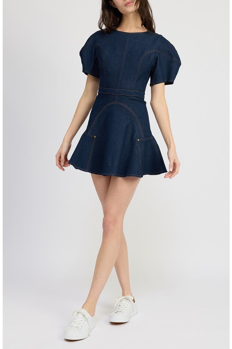 london denim dress Long – Erazz night versatility Color:Duck Green Amazon Three Quarter Length vintage toddler dress