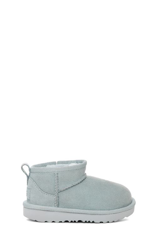 Ugg(r) Kids' Classic Ultra Mini Water Resistant Boot In Sea Foam