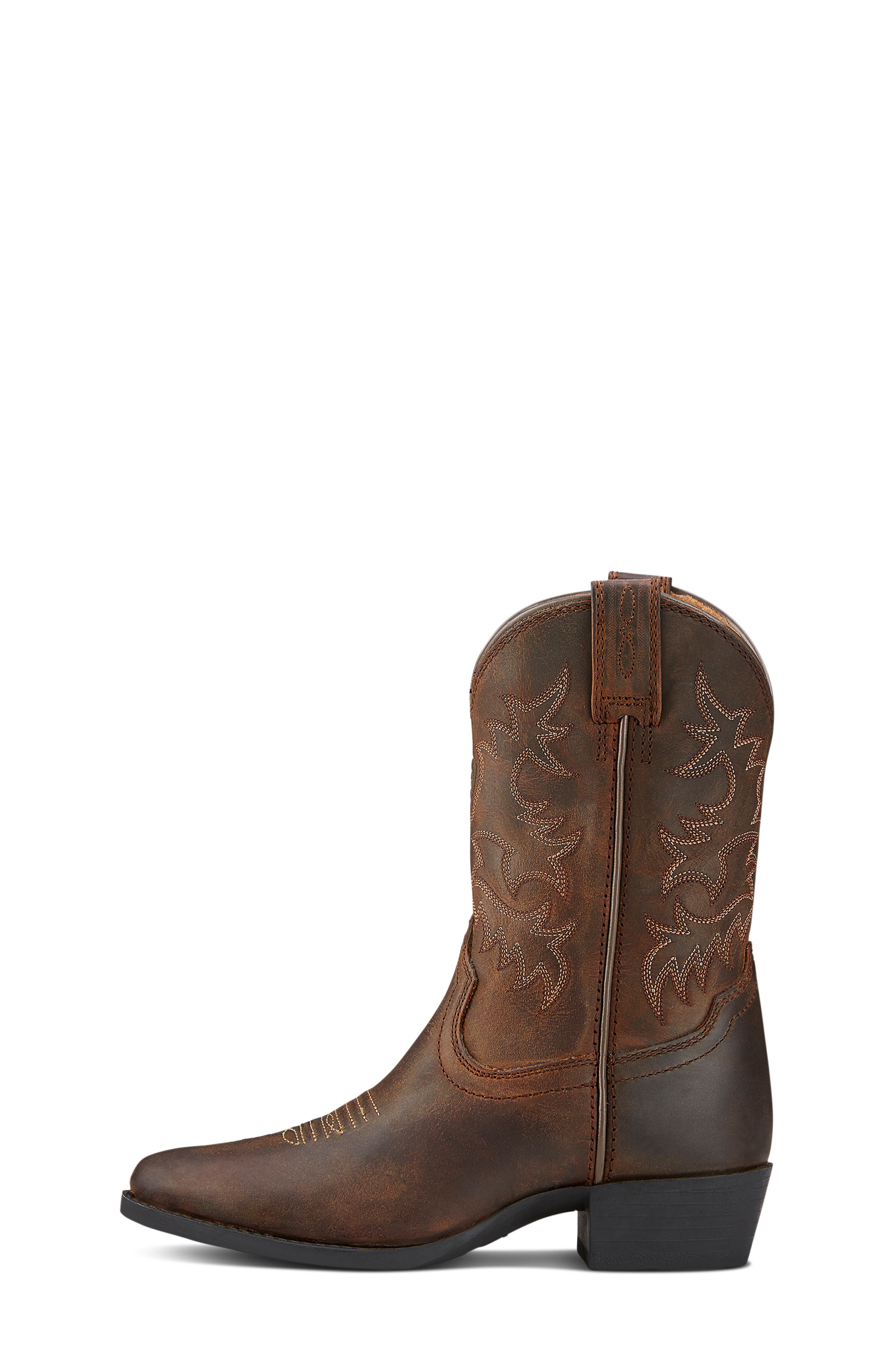 Ariat Kids' Heritage Western Boot, Alternate, color, Brown