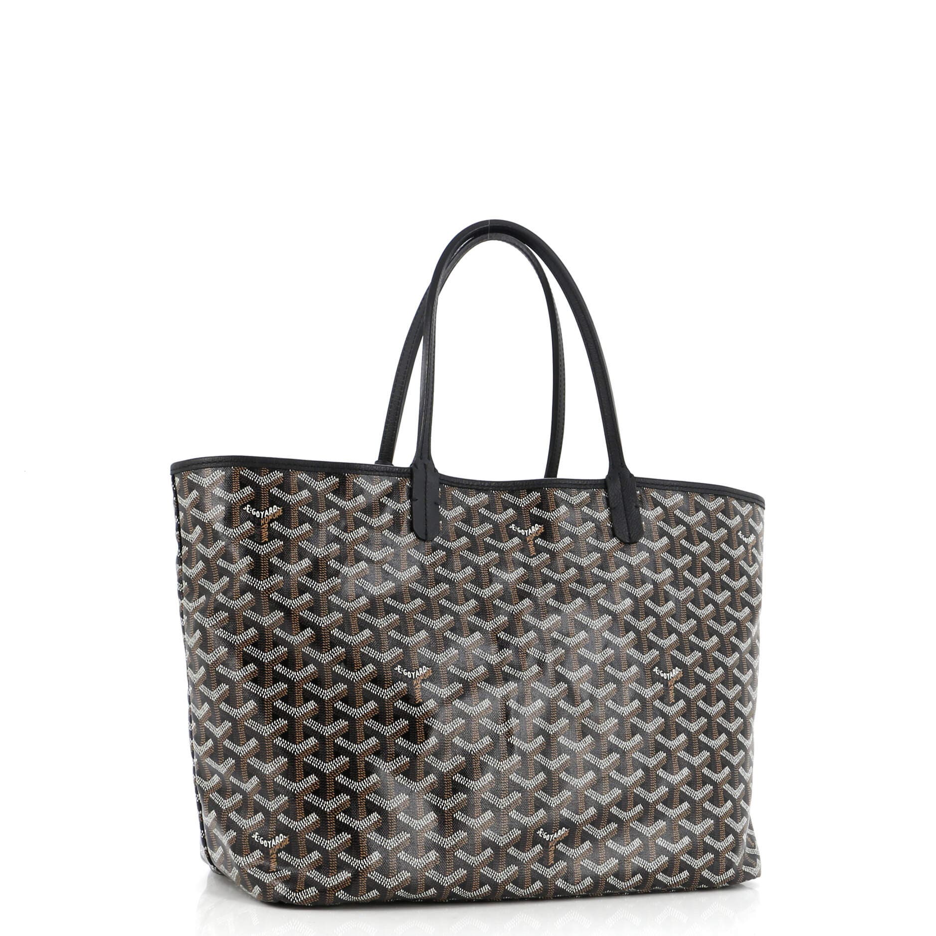 Pre-Owned Goyard Saint Louis Tote Coated Canvas PM, Alternate, color, 