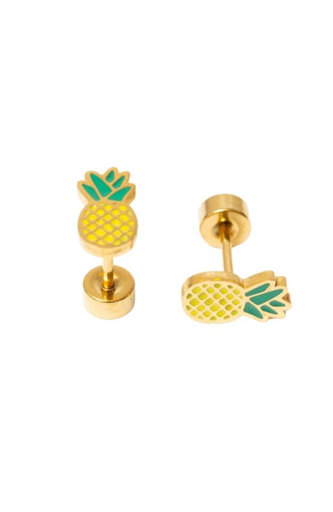 Pineapple Stud Earrings