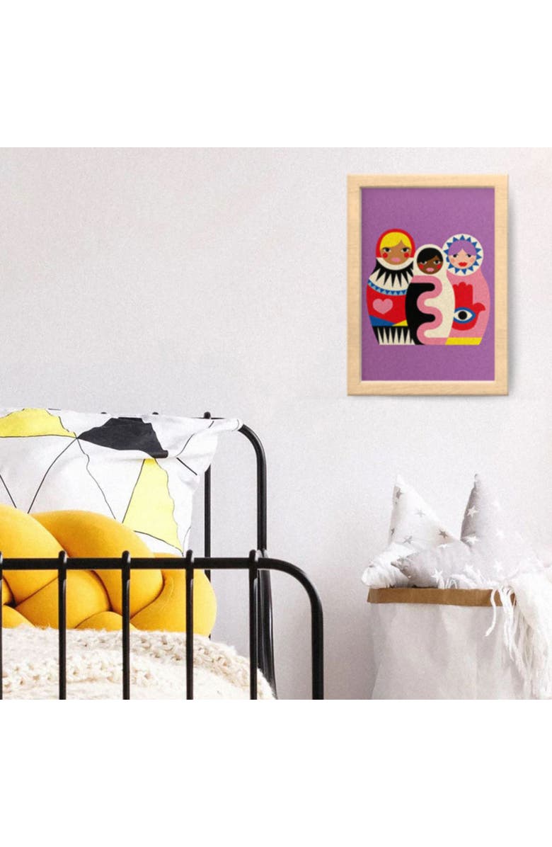 Journey of Something Paint By Numbers, Babushkas, DIY Art Craft Kit, Kids 5+, Alternate, color, Multicolored