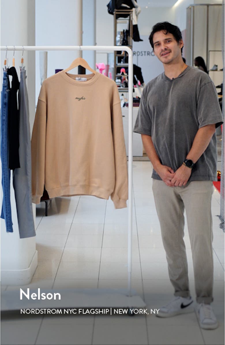 Blame Retrograde Sweatshirt, sales video thumbnail