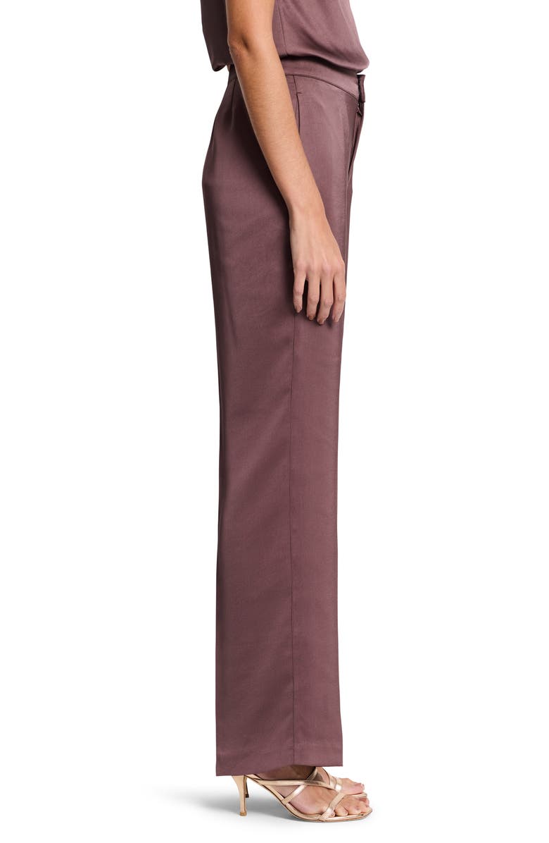 NIC+ZOE Wide Leg Satin Pants, Alternate, color, Chai