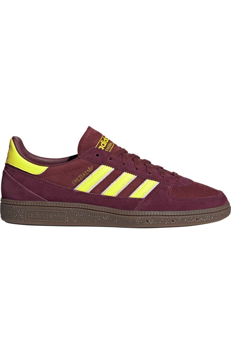 adidas Handball Spezial Sneaker, Alternate, color, Red/ Yellow/ Off White
