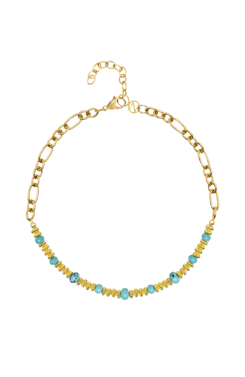 Turquoise Chain Choker