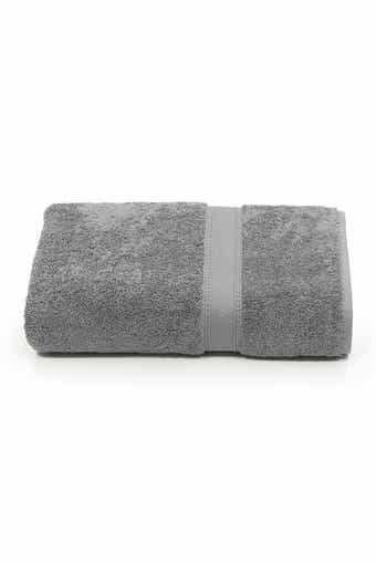 Linum Home Textiles Sinemis Terry Bath Towel - Dark Grey