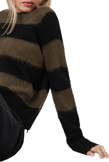 Lou Brushed Stripe Sweater