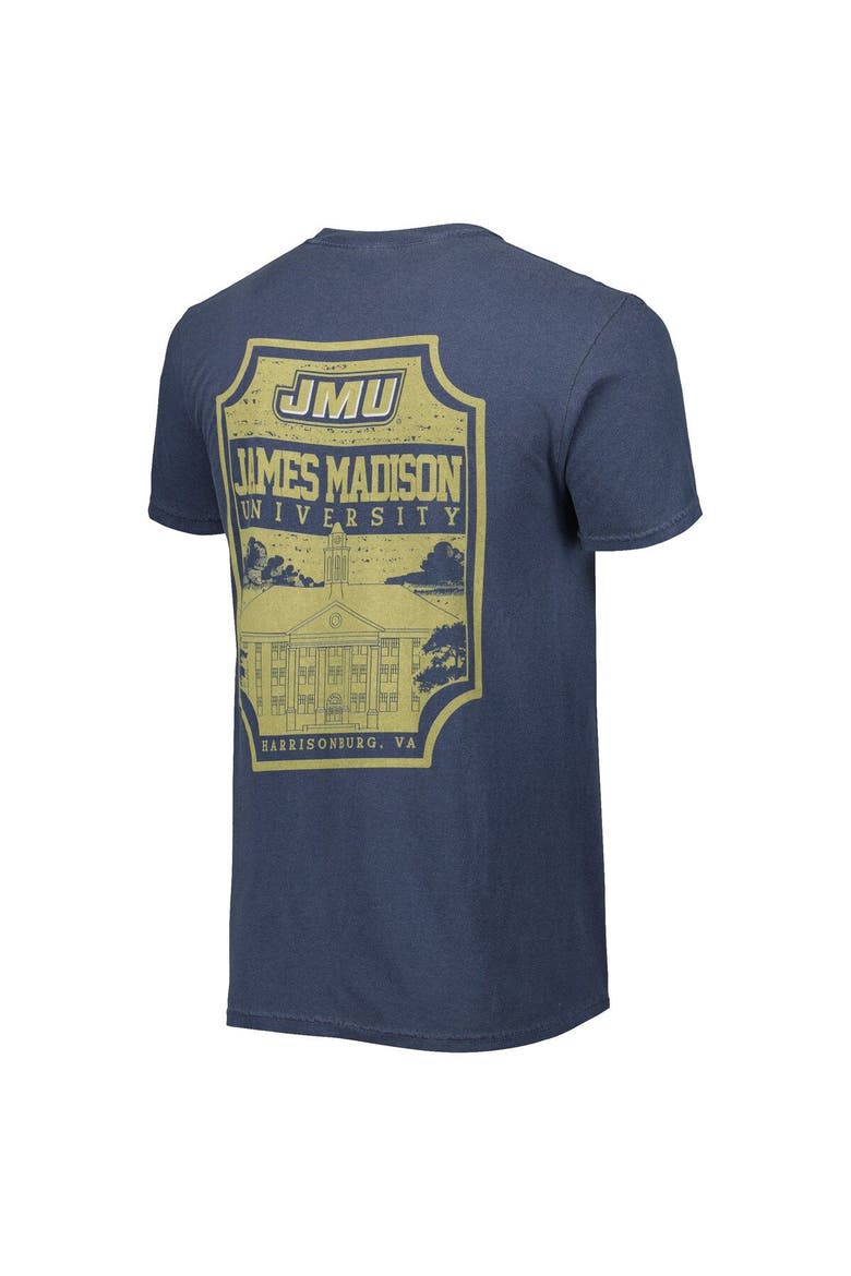 IMAGE ONE Men's Steel James Madison Dukes Logo Campus Icon T-Shirt (Men ...