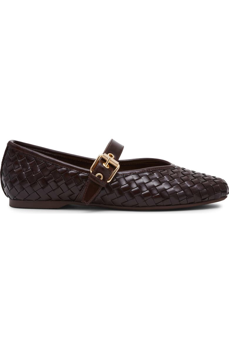 DV by Dolce Vita Mulaney Mary Jane Flat, Alternate, color, Brown Woven