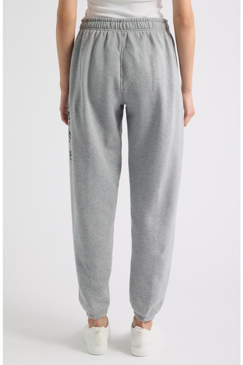 Graphic Fleece Joggers, Alternate, color, LEAGUE HEATHER