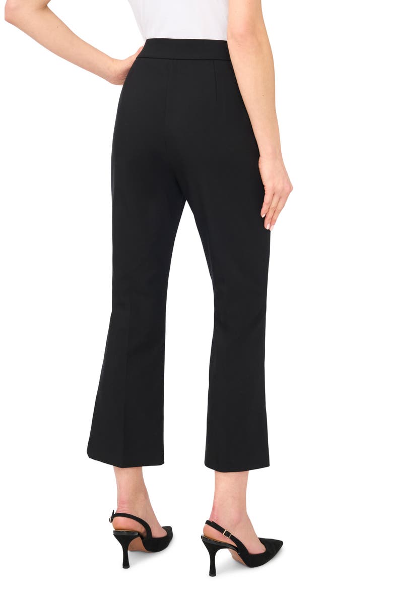 Ankle Kick Flare Pants, Alternate, color, RICH BLACK