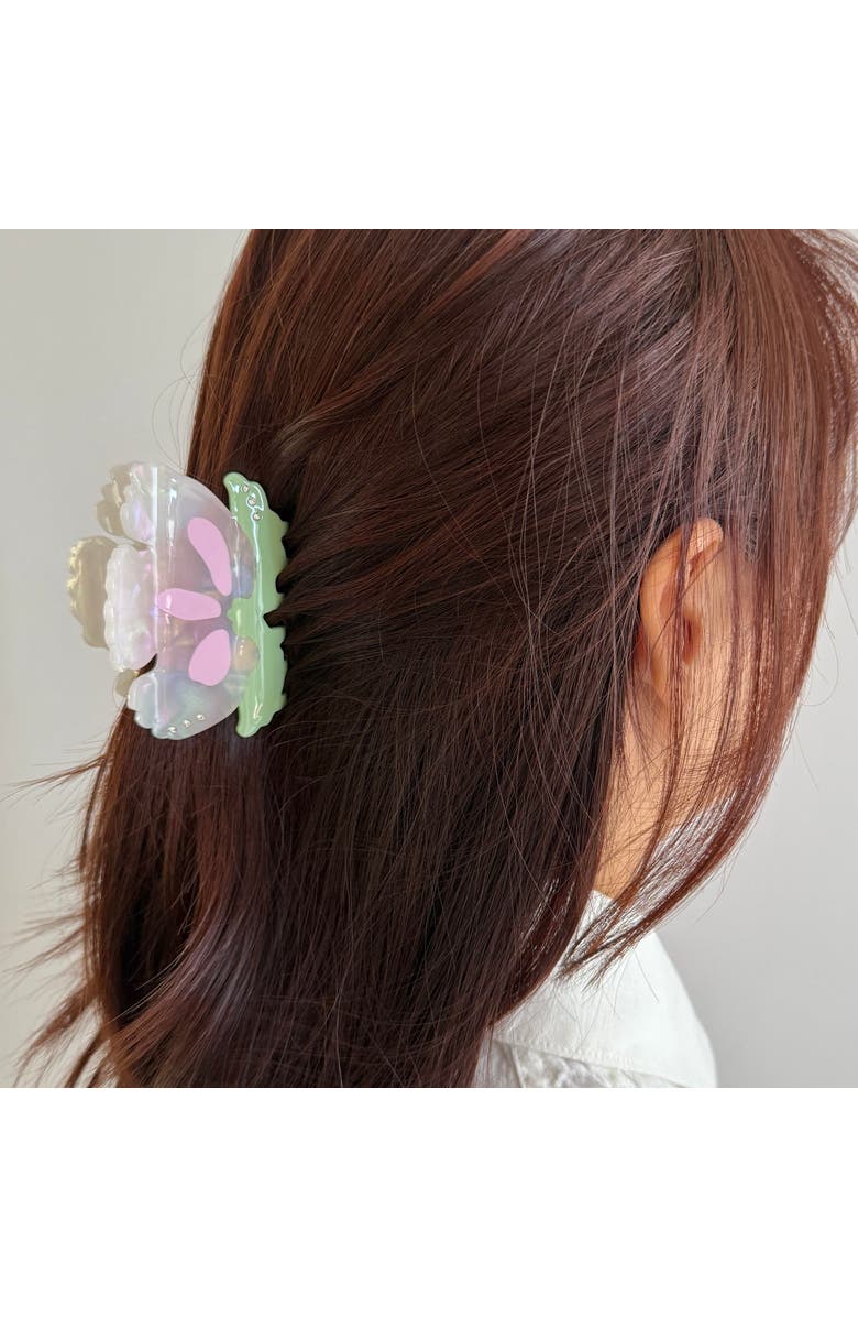 Centinelle Tropical Orchid Hair Claw, Alternate, color,