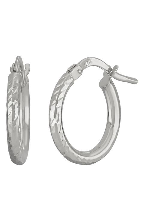 14K Gold Hoop Earrings (Nordstrom Exclusive)