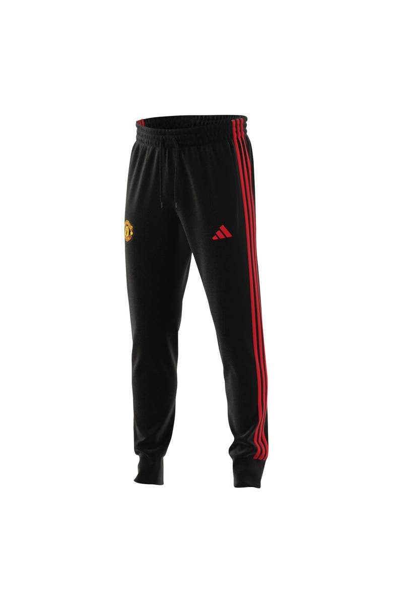 adidas Men's adidas Black Manchester United 2024/25 DNA Pants, Alternate, color,