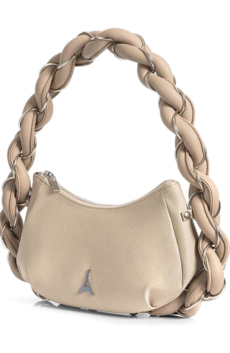 Manière De Voir Somme Leather Handbag, Alternate, color, Beige