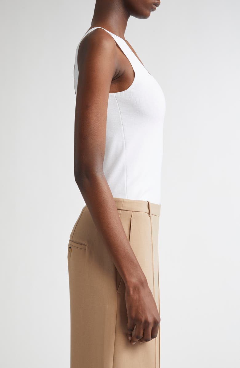 Vince Square Neck Tank, Alternate, color, Optic White