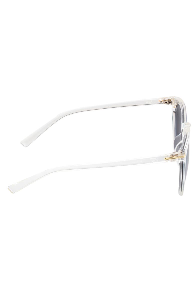 Palawan Polarized Sunglasses, Alternate, color, Clear/Silver