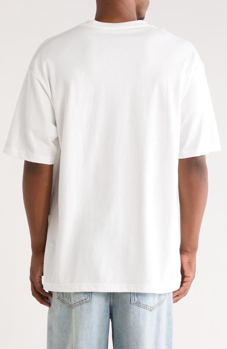 Vans Sharp Smile Cotton Graphic T-Shirt, Alternate, color, White