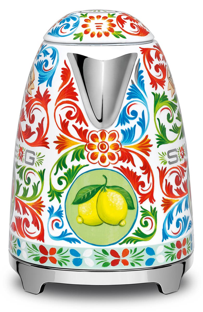smeg x Dolce&Gabbana Sicily Is My Love Electric Kettle, Alternate, color,