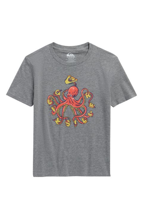Kids' Mr. Octo Cotton Blend Graphic T-Shirt (Big Kid)