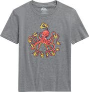 Quiksilver Kids' Mr. Octo Cotton Blend Graphic T-Shirt