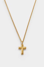 Katie Loxton Cross Waterproof Gold Necklace