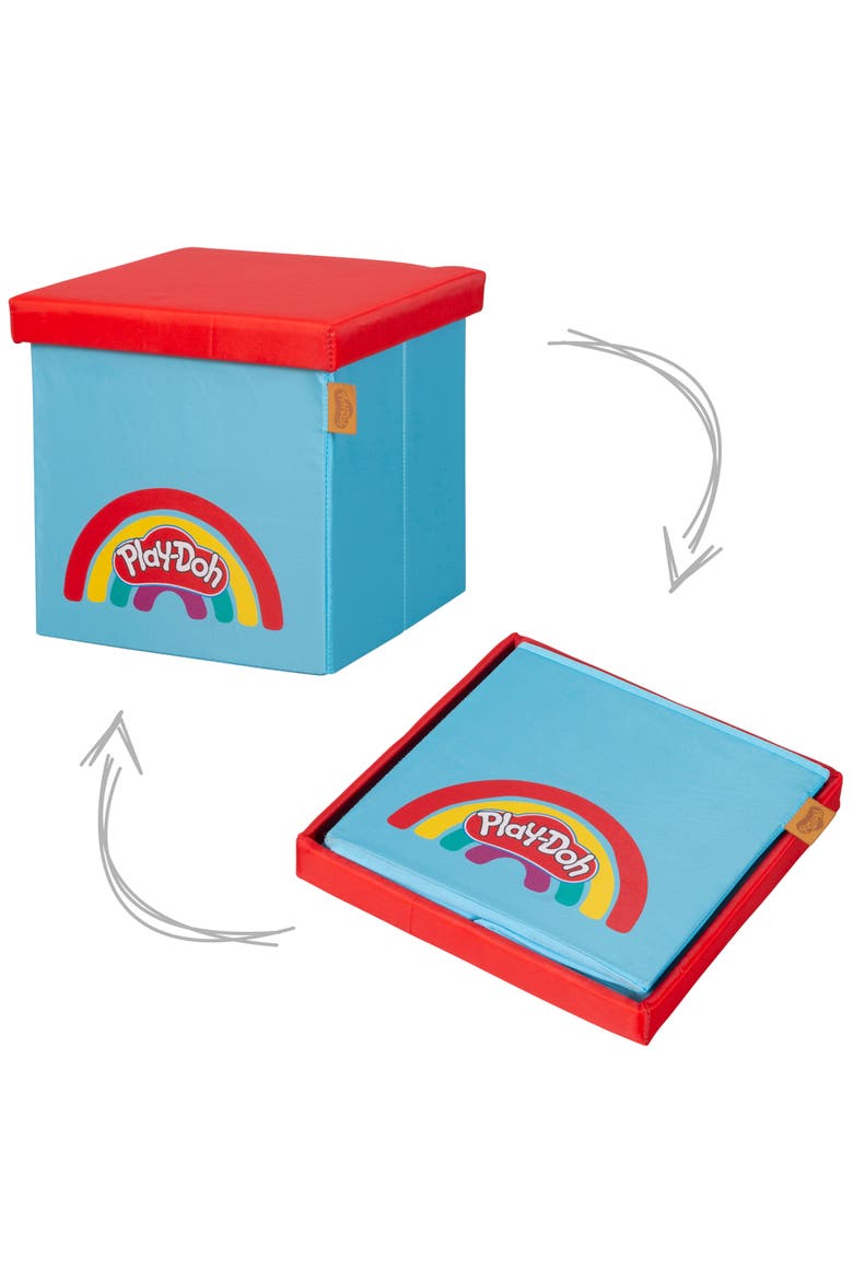 Playdoh Creative Craft Table Art Station With Storage, 6 Containers & Tools, 3+, Alternate, color, Multicolored