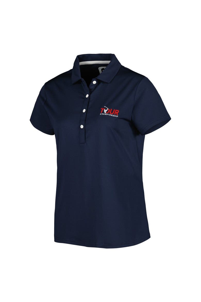 Women's FootJoy Navy TOUR Championship Logo Polo, Alternate, color, Navy
