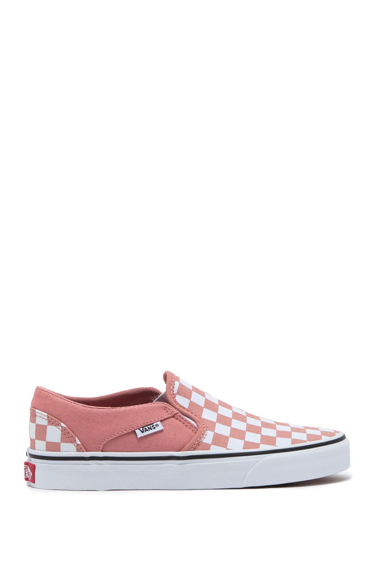 Vans Asher Slip-On Checkerboard Sneaker, Alternate, color, 