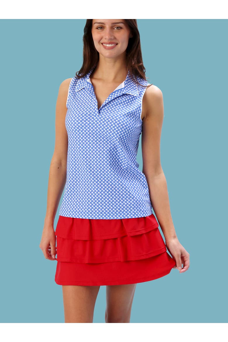 UPF50+ Active Skort, Alternate, color, Red