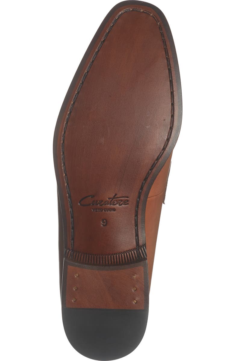 CURATORE Benelli Horsebit Loafer, Alternate, color, Honey