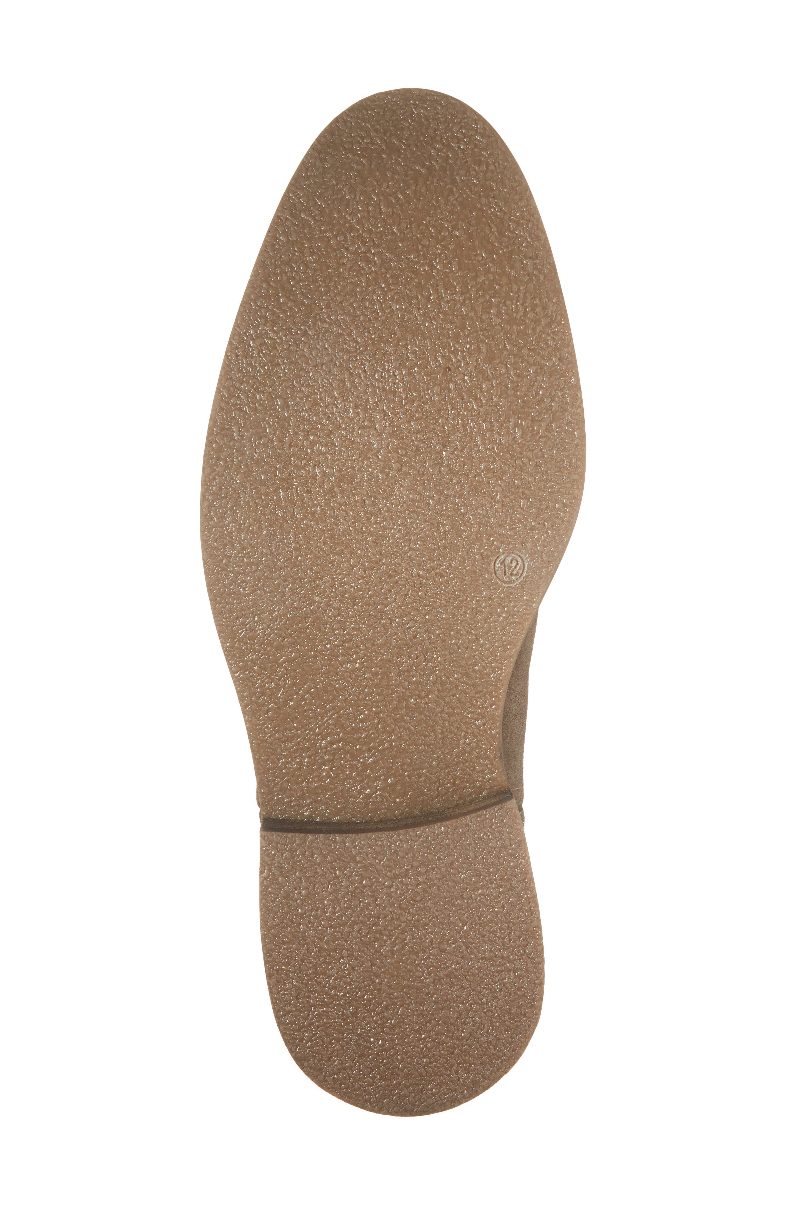 Wyatt Leather Chelsea Boot, Alternate, color, DARK TAUPE SUEDE PU