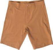 BURNSIDE Hybrid Stretch Shorts