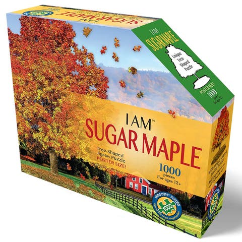 I Am Sugar Maple 1000 Piece Tree Shaped Jigsaw Puzzle