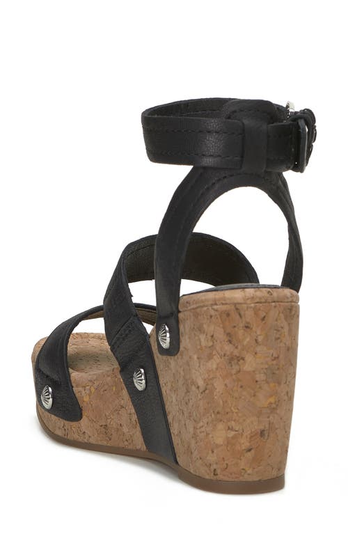LUCKY BRAND LUCKY BRAND VALINTINA ANKLE STRAP PLATFORM WEDGE SANDAL