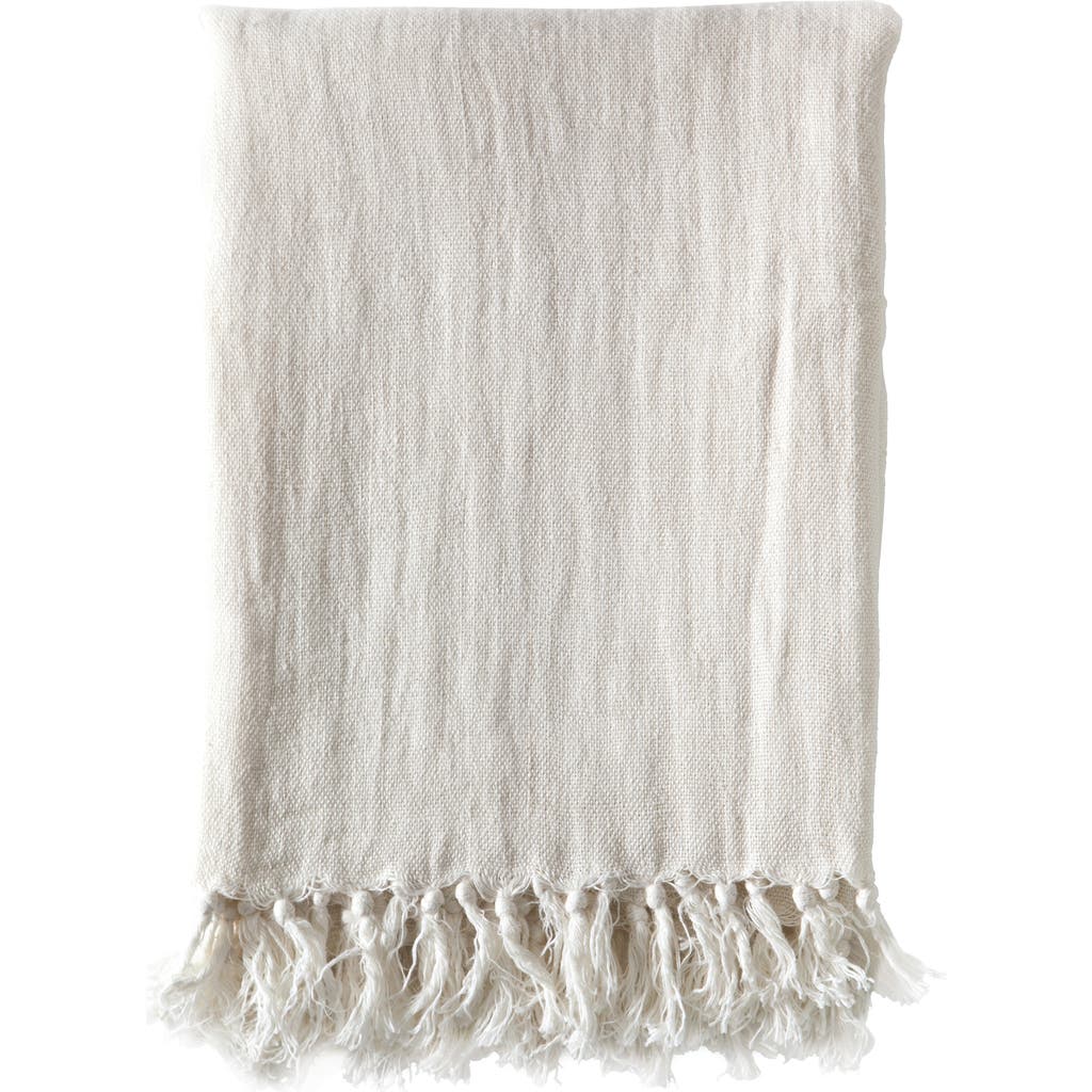 Pom Pom At Home Montauk Queen Blanket In Cream
