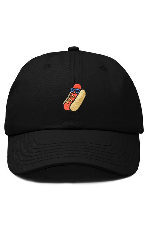 Dalix Dog Days Embroidered Casual Cap In Black
