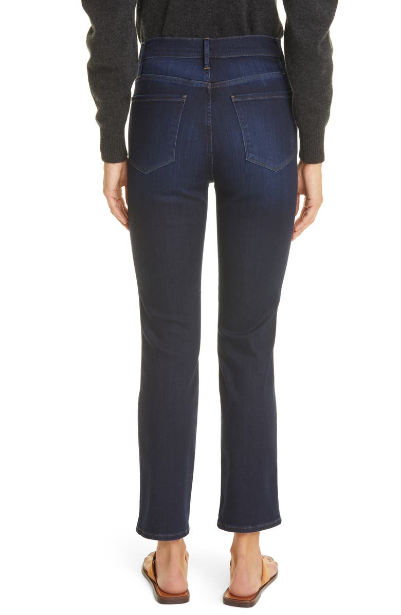 FRAME Le Sylvie Slender Ankle Straight Leg Jeans, Alternate, color,