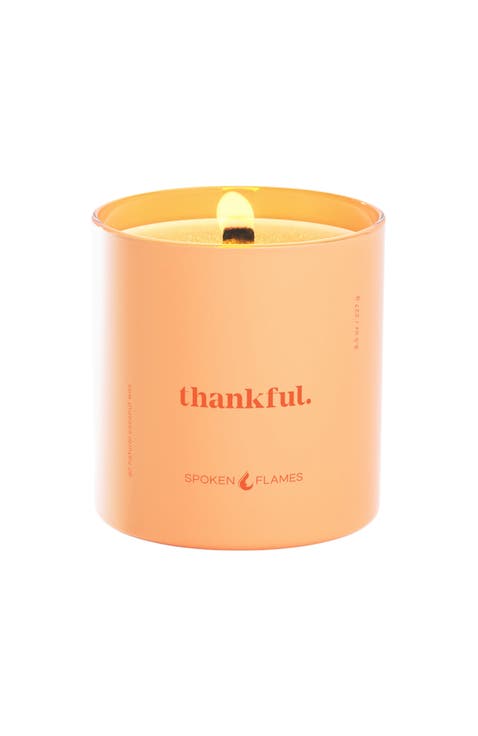 Thankful Candle