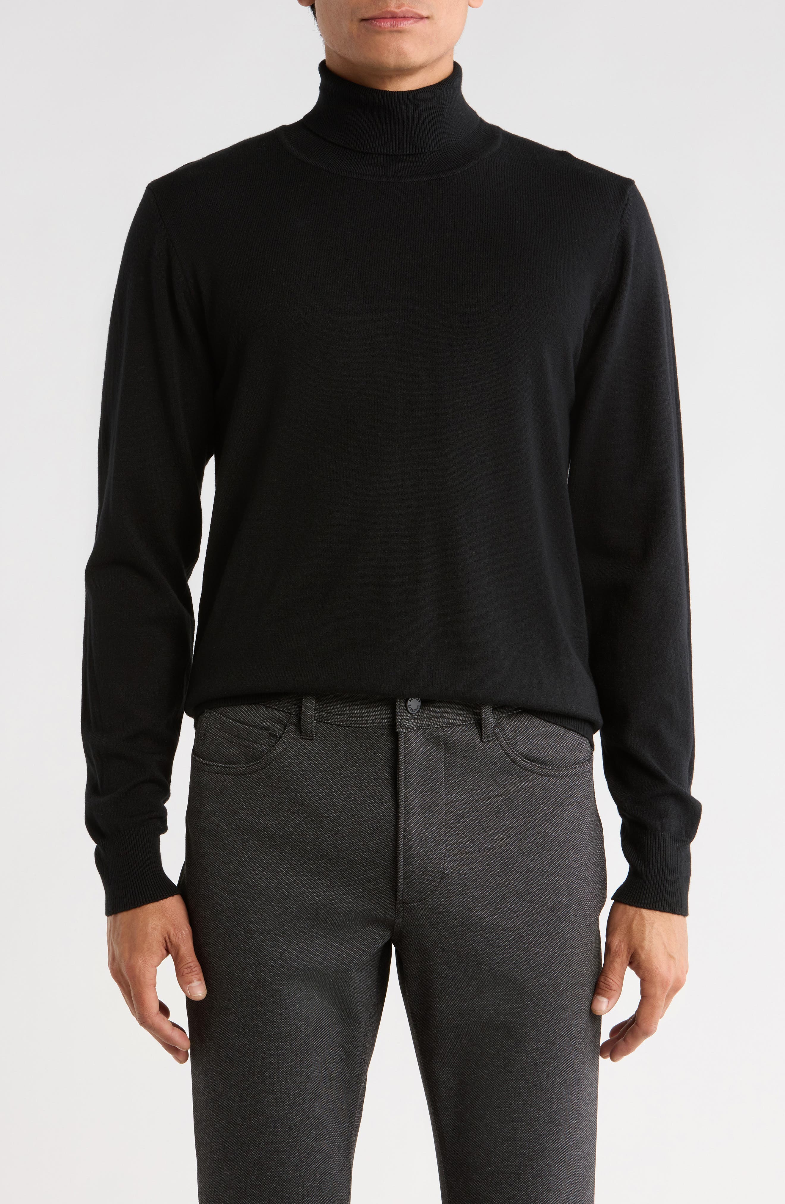 T.R. PREMIUM Slim Fit Turtleneck Sweater