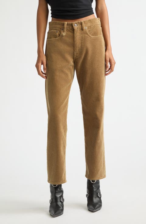 Corduroy Boyfriend Pants