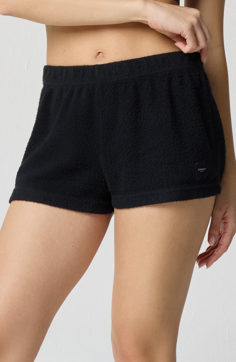 Florence by Mills Ultrasoft Shortie Shorts, Alternate, color, Black