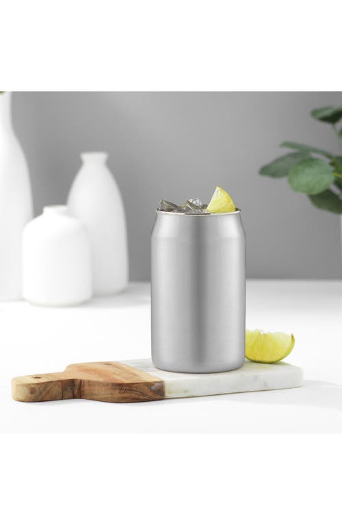 Joyjolt Set Of 6 Stainless Steel Drinking Cans