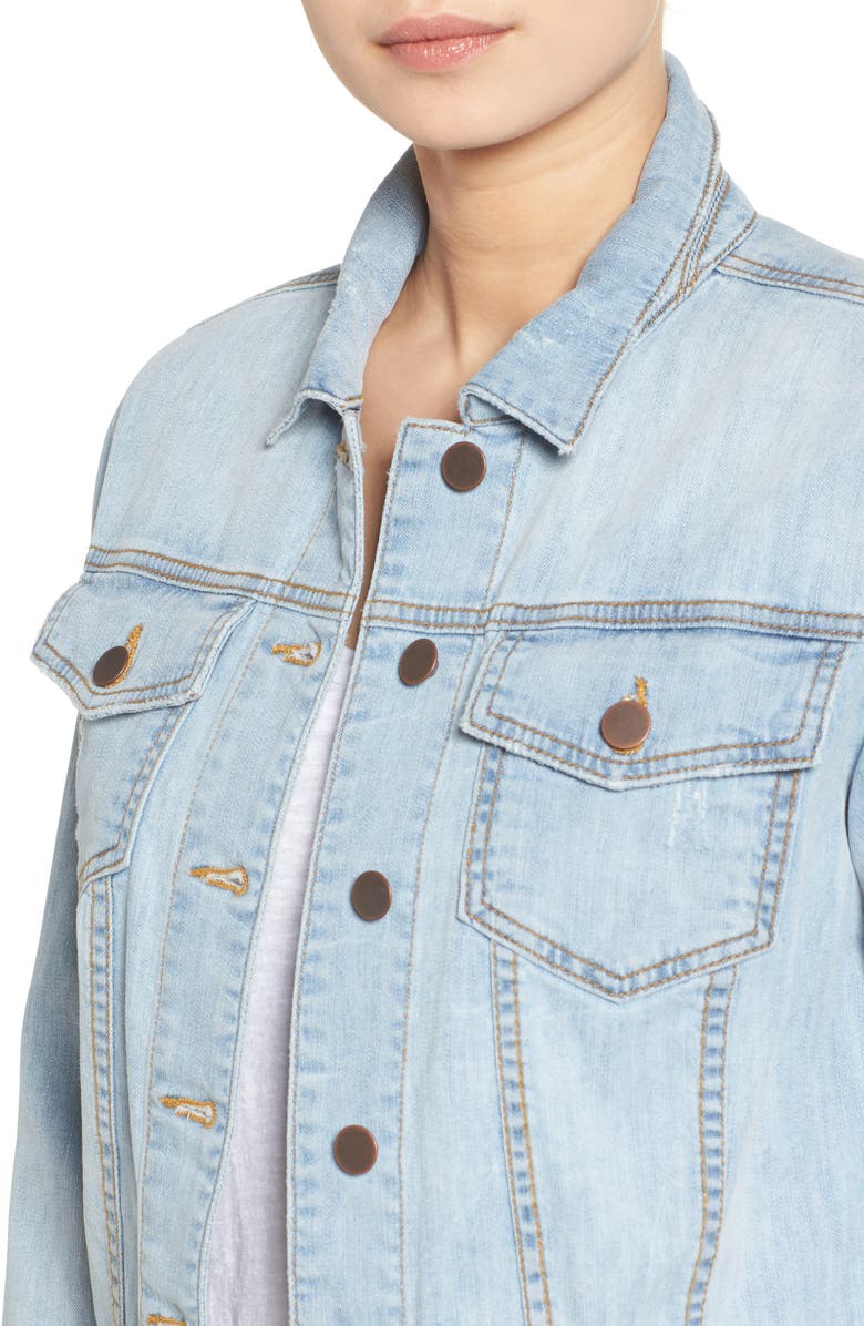 KUT from the Kloth Helena Denim Jacket, Alternate, color, 