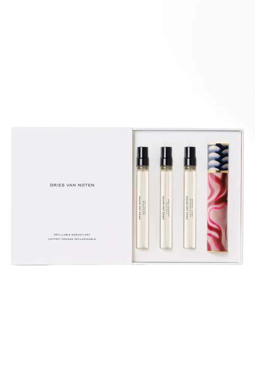 Dries Van Noten Floral Nomadic Fragrance Set In Transparent